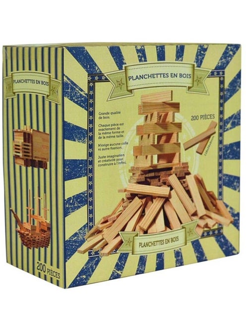 200 Planchettes De Construction - Wdk - Kiabi