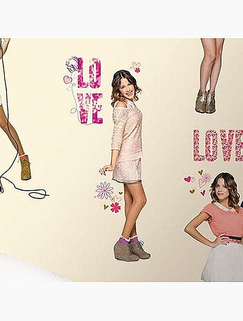 21 Stickers Géant Violetta Disney