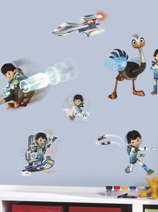 21 Stickers personnages Miles dans l'espace Disney