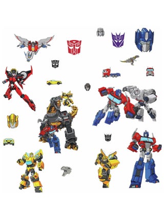 21 Stickers Transformers Cyberverse