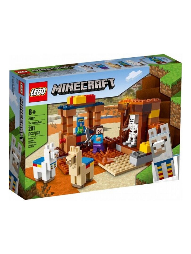 Lego® Minecraft - Le Comptoir DÉchange - 21167 au meilleur prix
