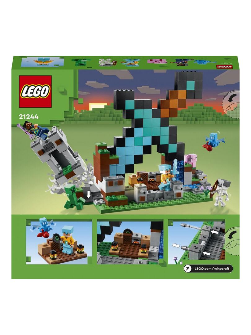 Jouets Lego Minecraft Zombie - Promos Soldes Hiver 2024