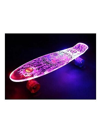 213 Street Skateboard Retro Cruiser Lumineux Flameboy