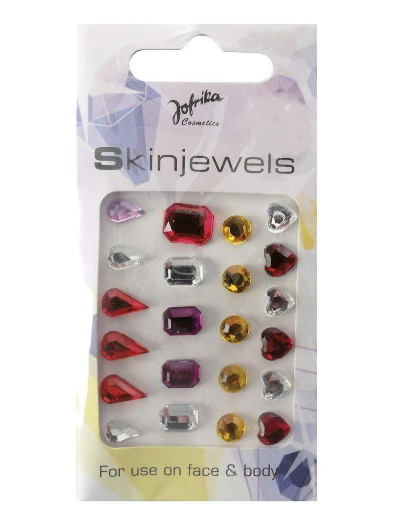 22 Bijoux de peau autocollants Oriental - Jofrika Multicolore - Kiabi