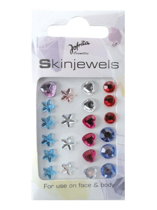 22 Bijoux de peau autocollants Pastel - Jofrika - Kiabi