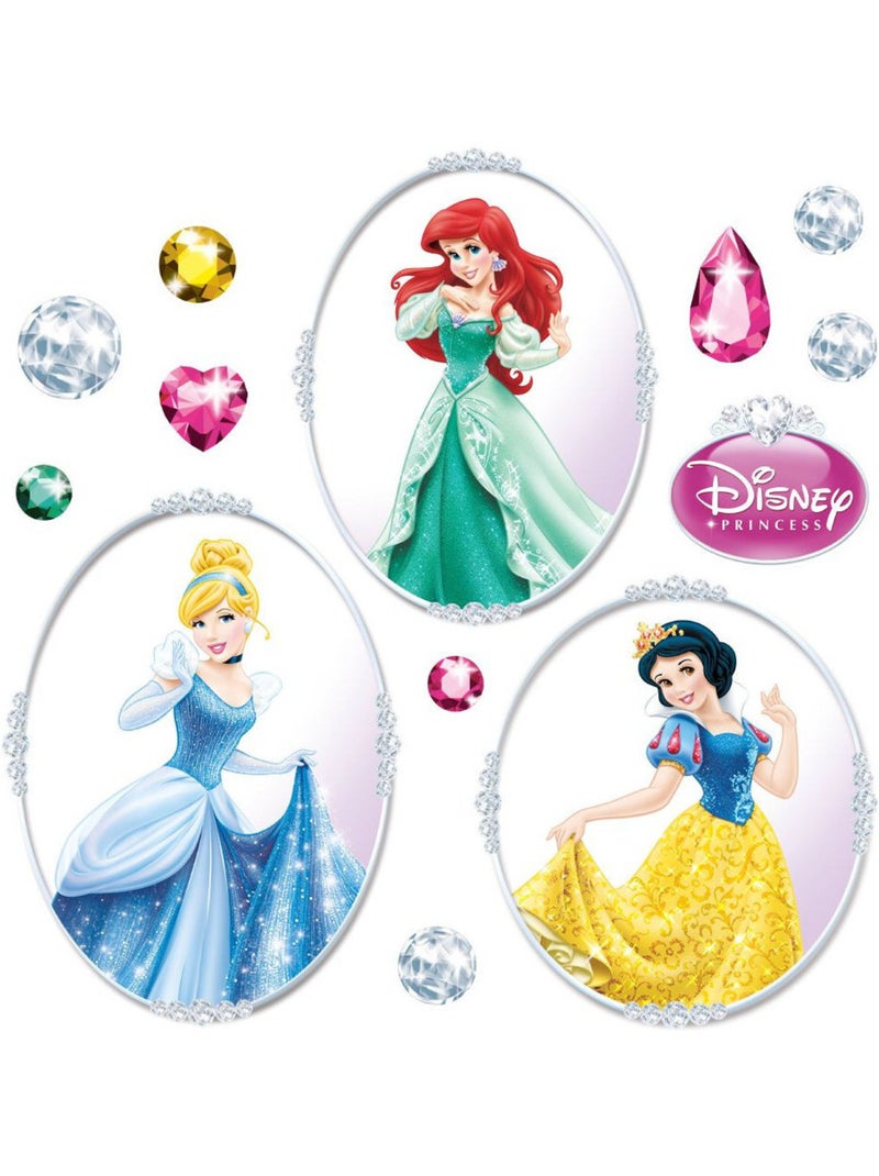 23 Stickers pour vitre Princesse Disney Multicolore - Kiabi