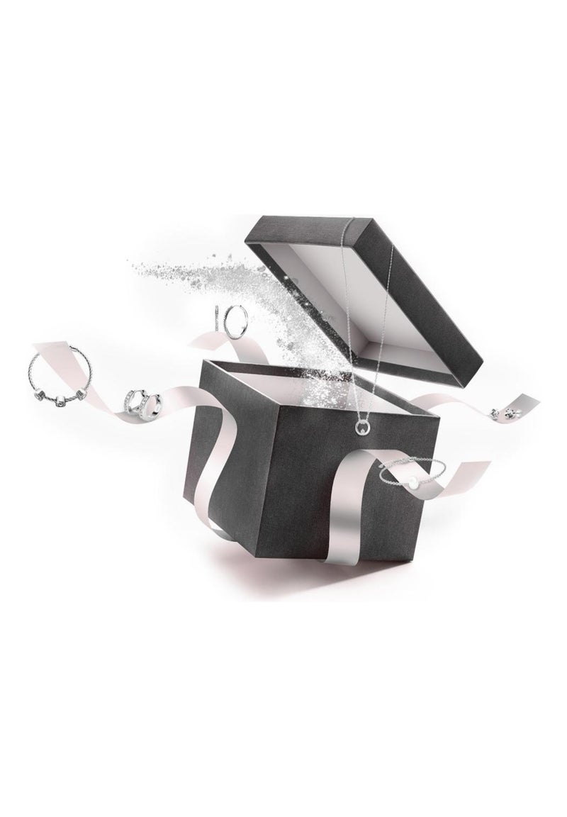 24 bijoux surprises pour Calendrier de l'avent - Argenté et Cristal ou blanc Blanc Argenté - Kiabi