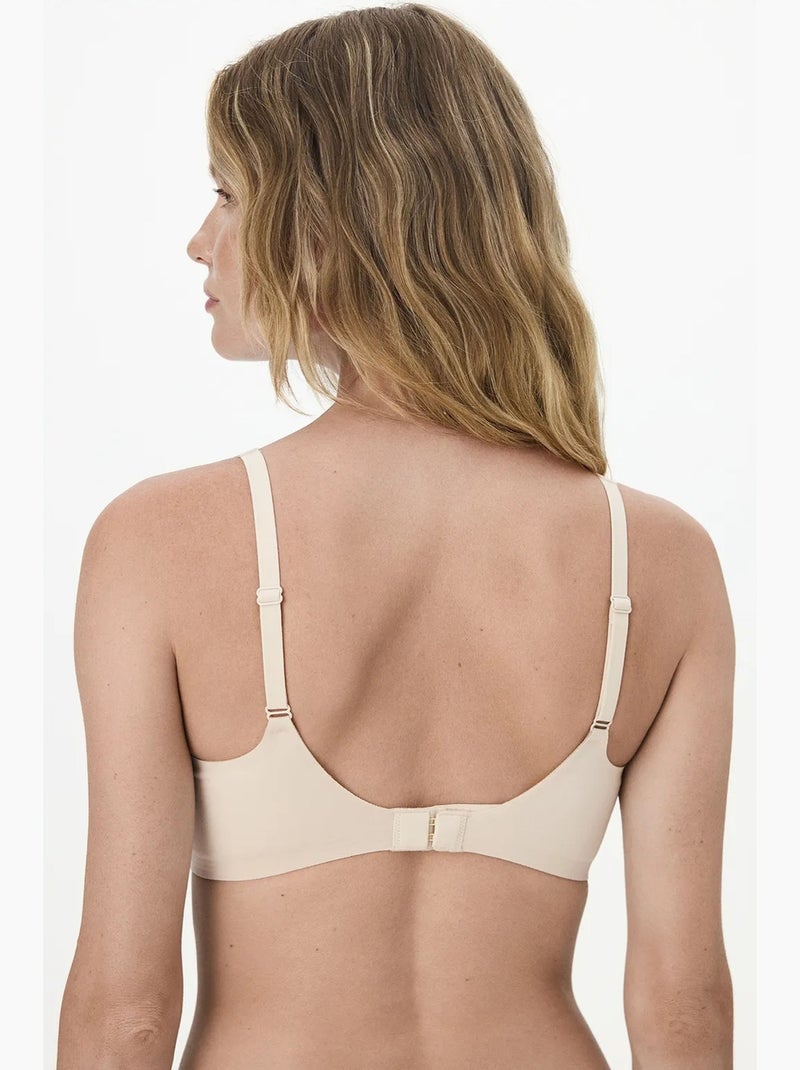 24 hours decollette soutien-gorge à coques amovibles penti Beige argile - Kiabi