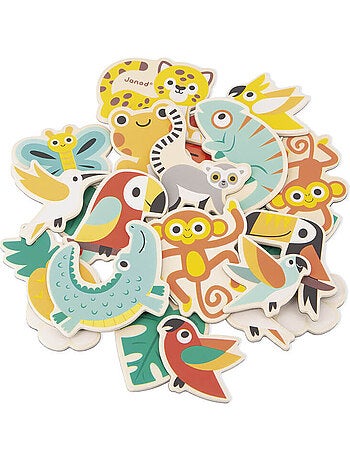 24 magnets tropicaux tropik