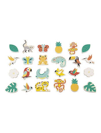 24 magnets tropicaux tropik