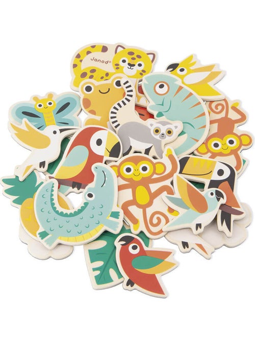 24 magnets tropicaux Tropik - Kiabi