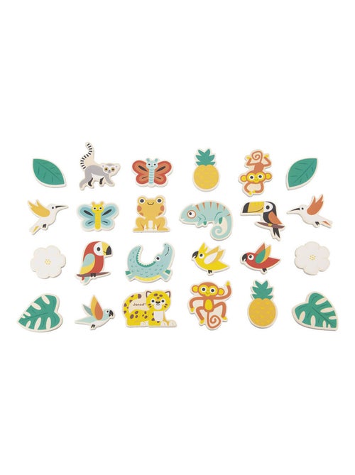 24 magnets tropicaux Tropik - Kiabi