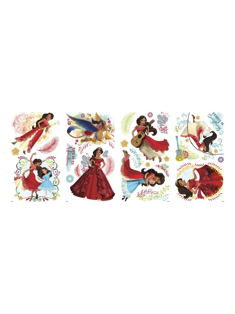 24 Stickers géant Elena d'Avalor Disney Multicolore - Kiabi