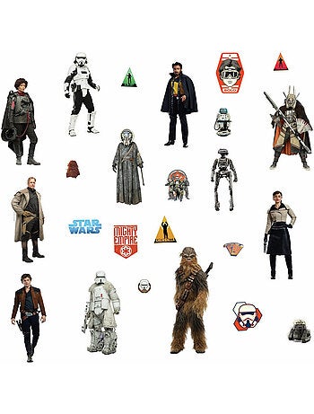24 Stickers Star Wars - modèle Solo a Star Wars Story