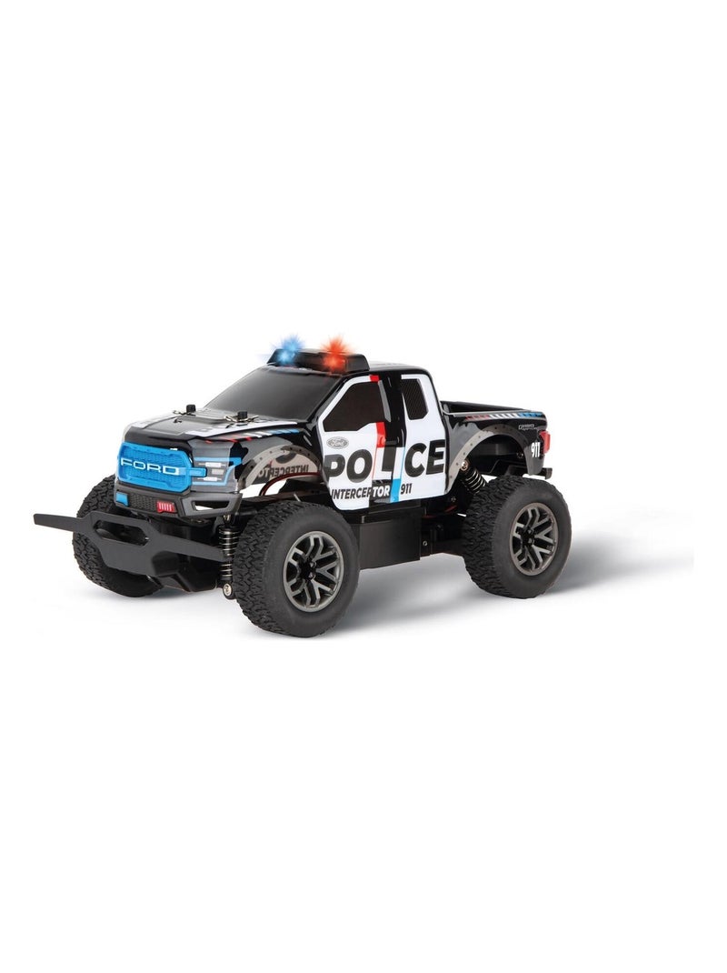 2.4GHz Ford F-150 Raptor Police Noir - Kiabi
