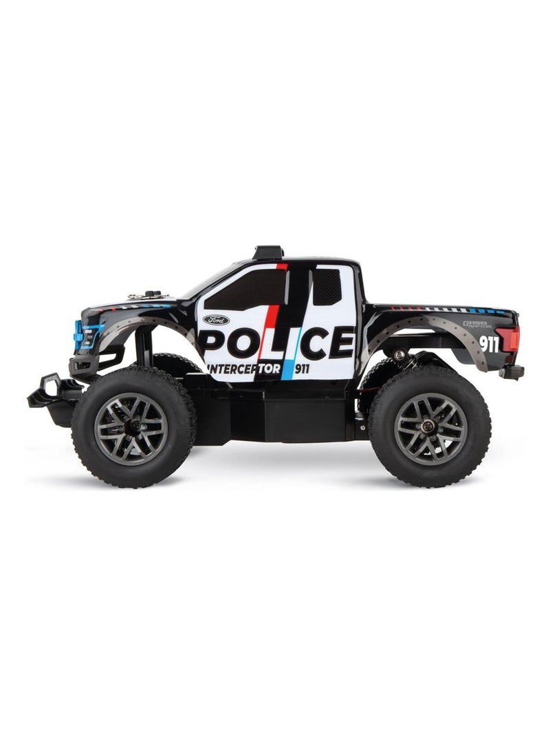 2.4GHz Ford F-150 Raptor Police Noir - Kiabi