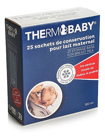 25 sachets conservation de lait TH