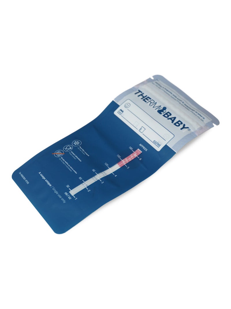 25 sachets conservation de lait TH Blanc - Kiabi