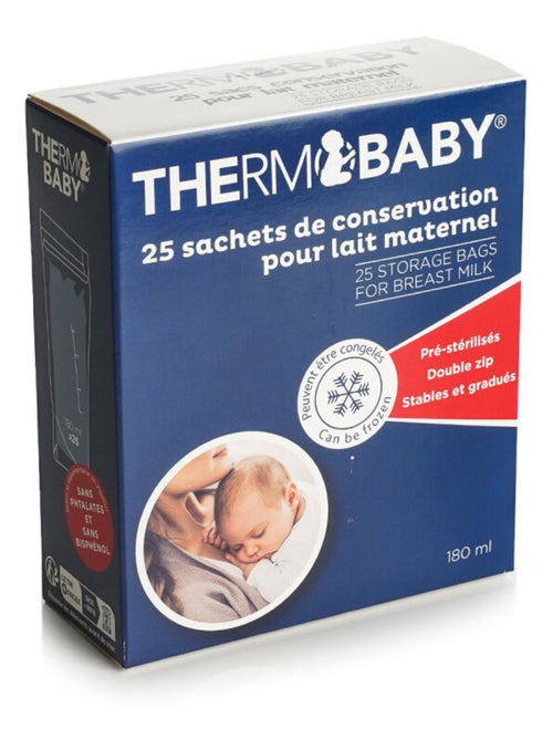 25 sachets conservation de lait TH - Kiabi