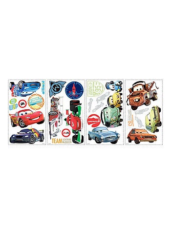 25 Stickers voiture Cars 2 Disney