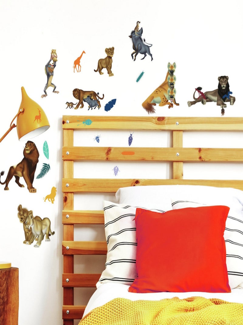 26 Stickers Film Le Roi Lion Disney Multicolore - Kiabi