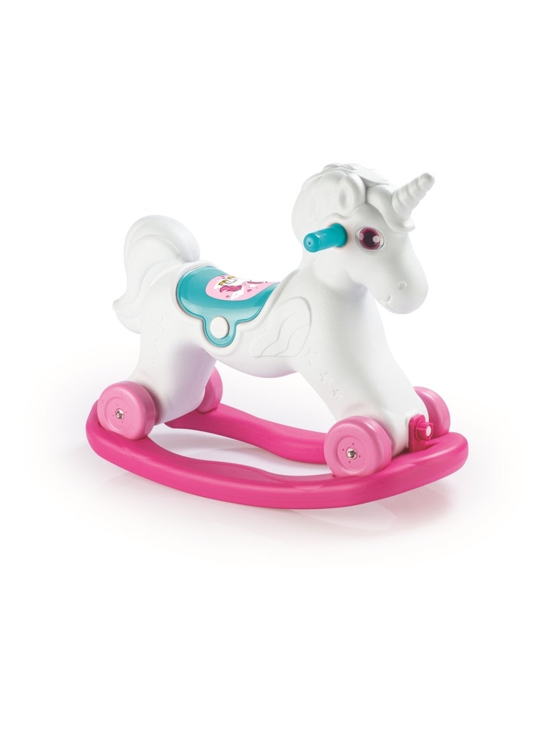 2in1 - Cheval à bascule Licorne Multicolore - Kiabi