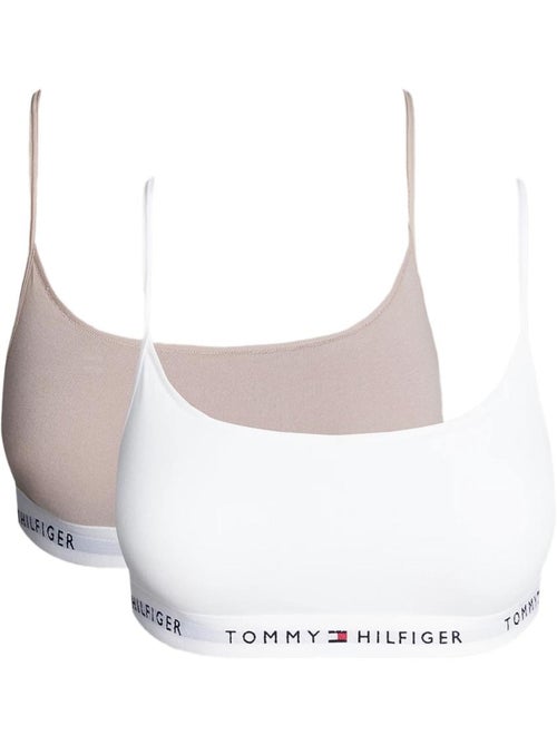 2X Brassières Femme Tommy Hilfiger - Kiabi 2X Brassières Femme Tommy Hilfiger - Kiabi