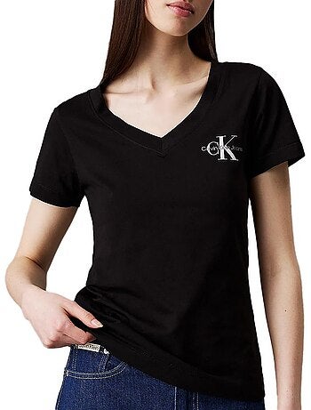 2x T-Shirt Femme Calvin Klein Jeans
