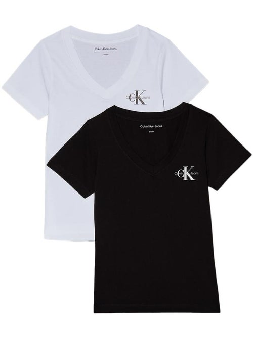 2x T-Shirt Femme Calvin Klein Jeans - Kiabi