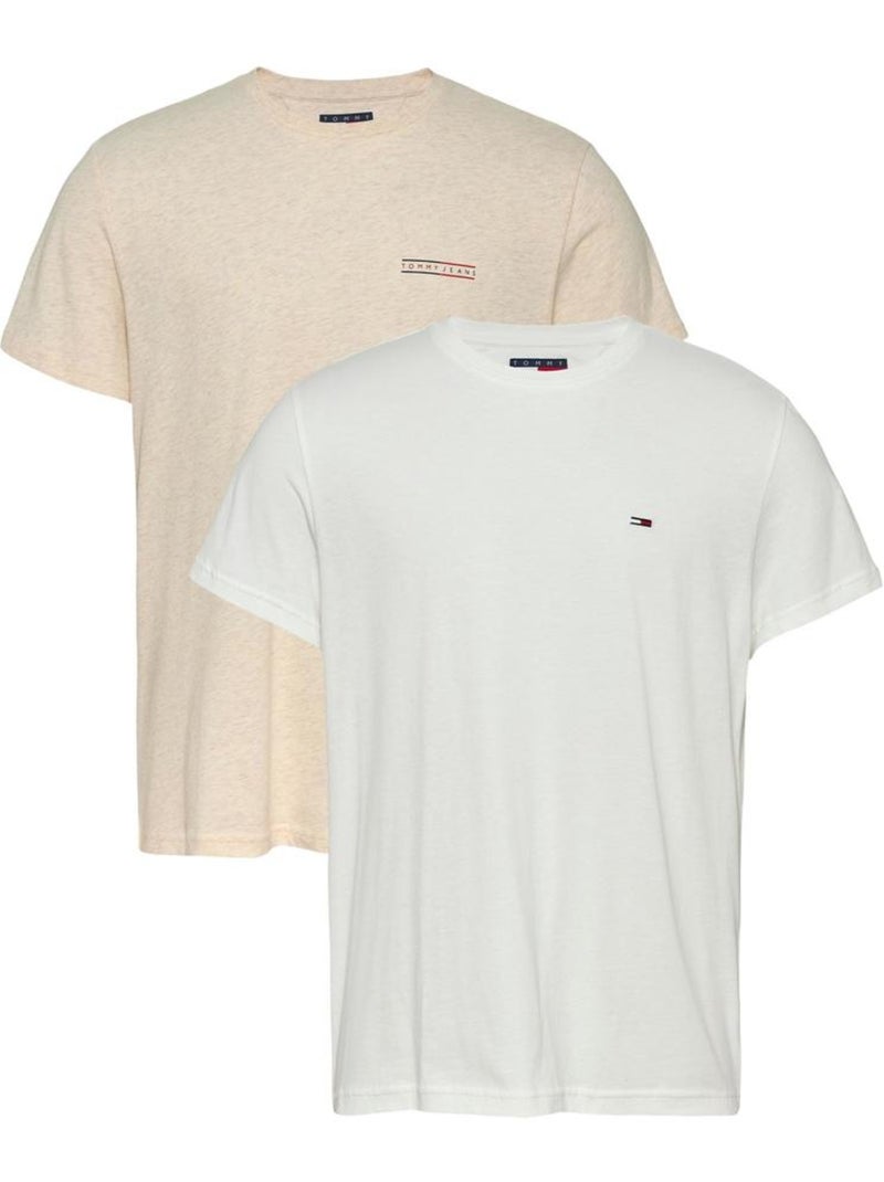 2x t-shirt homme tommy hilfiger Blanc - Kiabi