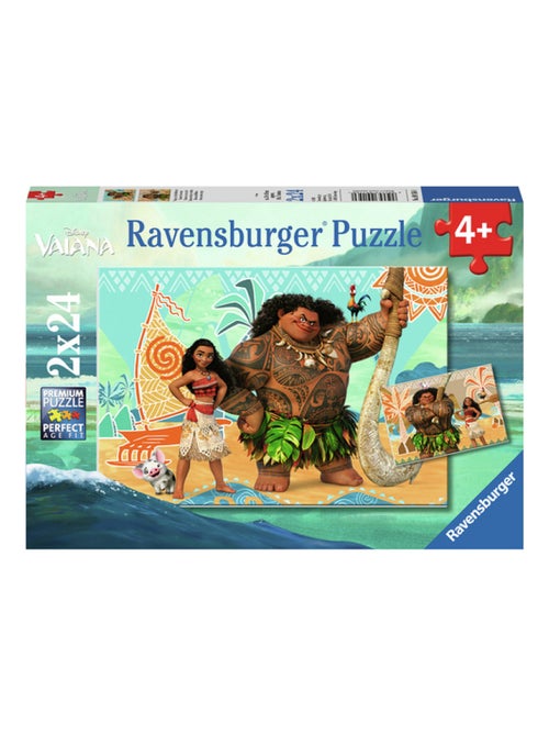 2x24p Vaiana et ses amis Disney - Kiabi