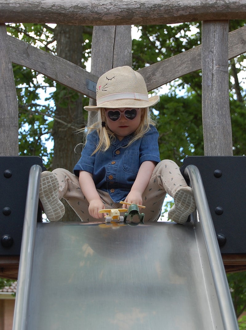 3 avions en bioplastique 7 cm Beige - Kiabi