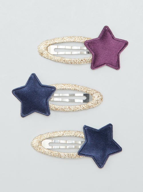 3 barrettes à cheveux - Kiabi