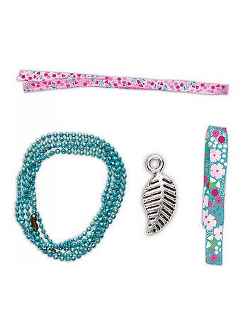 3 Bijoux Rubans a fleurs a creer