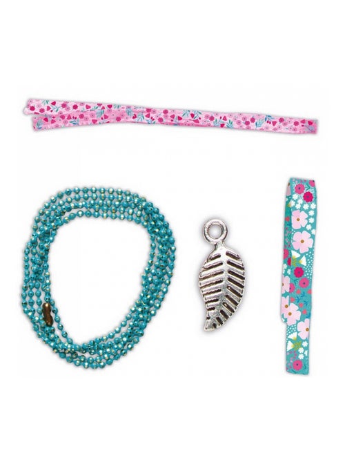 3 bijoux rubans a fleurs a creer - Kiabi