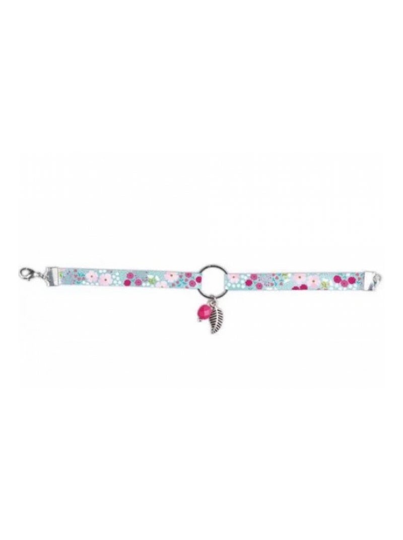 3 Bijoux Rubans a fleurs a creer Rose - Kiabi