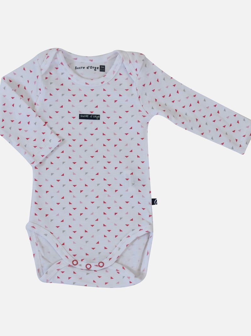 3 BODIES FILLE EVANGELISTA Rose - Kiabi