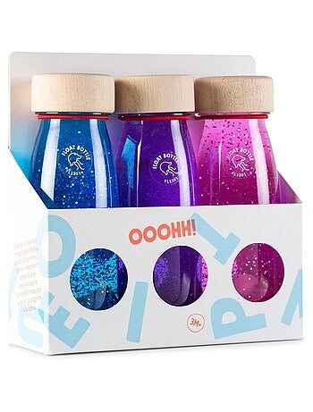 Petit Boum | Lot de 3 bouteilles sensorielles Paradise