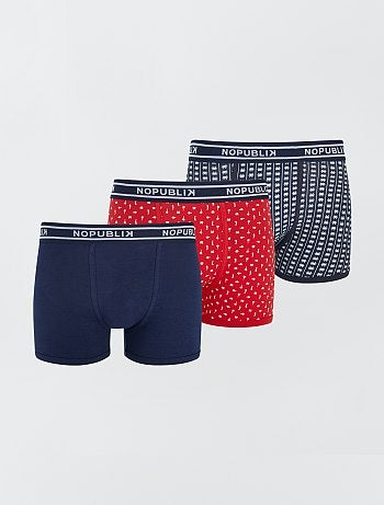 3 boxers 'No Publik'