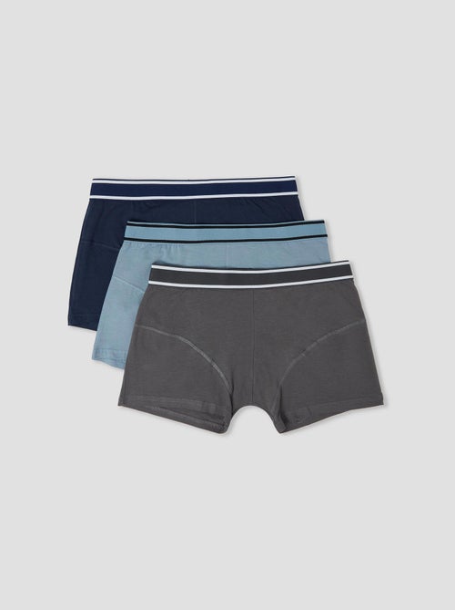 3 boxers unis  MO Fashion - Kiabi