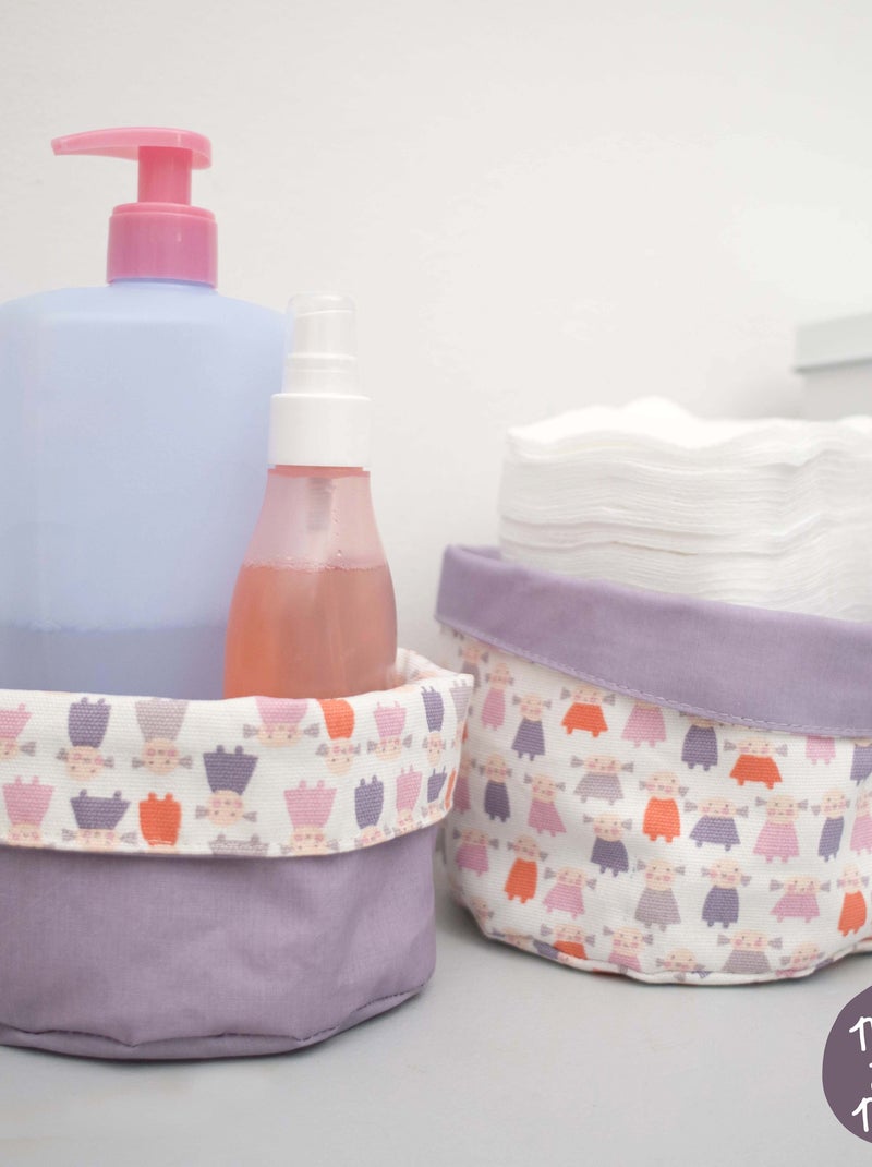 3 Corbeilles Gigognes Les Poupées Rose - Kiabi