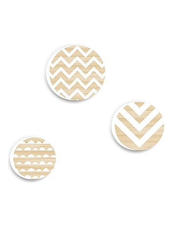 3 crochets patères enfants modèle graphik