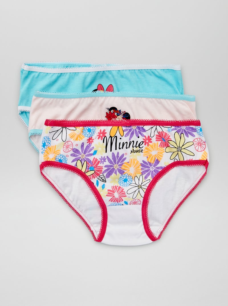 3 culottes 'Minnie' de 'Disney' Bleu - Kiabi