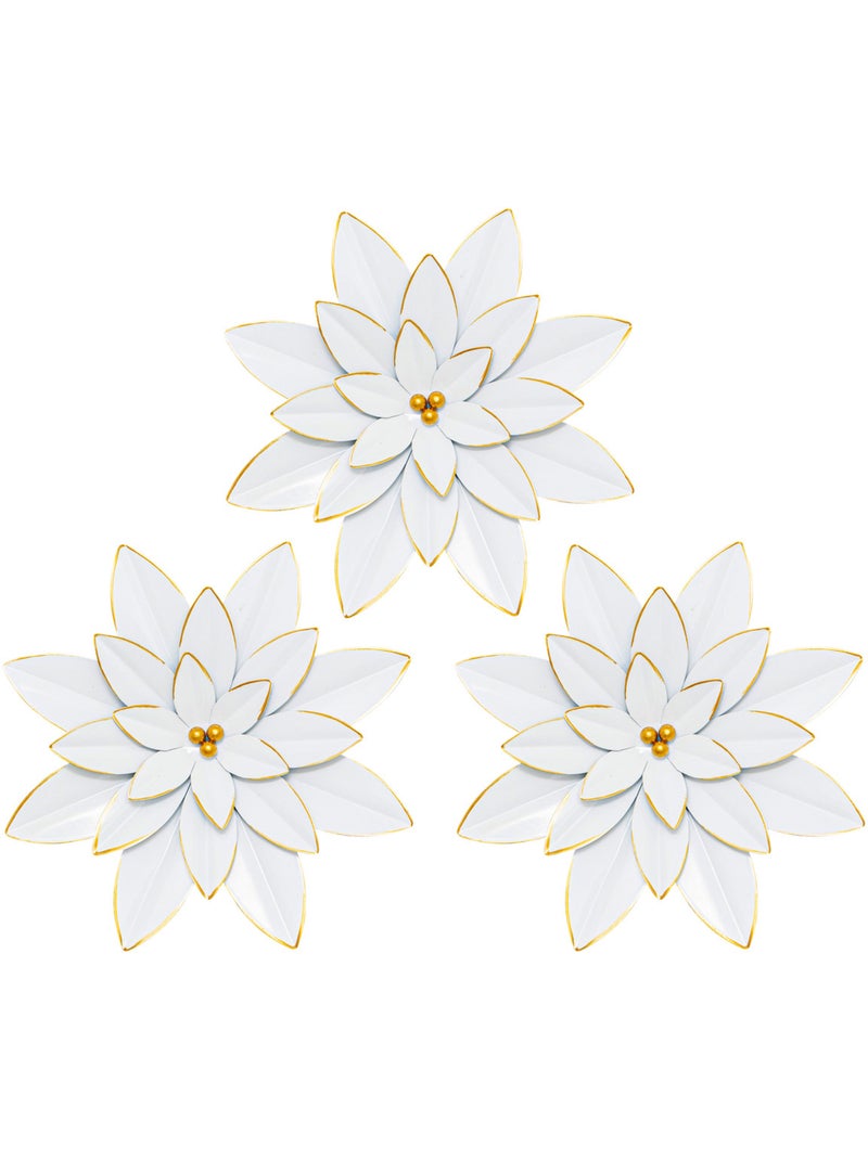 3 déco murale "Alya" D24cm Vert - Kiabi