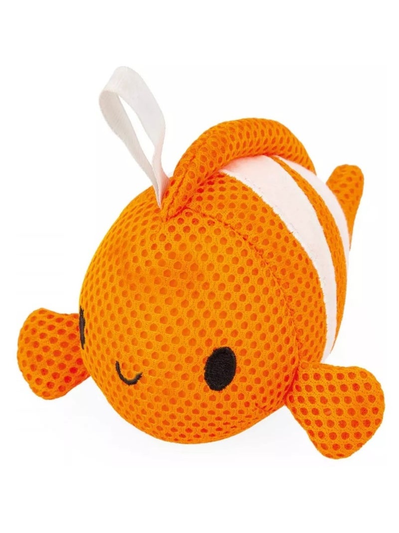 3 éponges de bain animaux marins Bleu - Kiabi