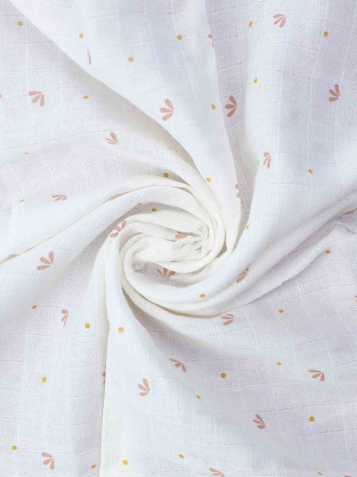 3 langes doux pour bébé - Kiabi