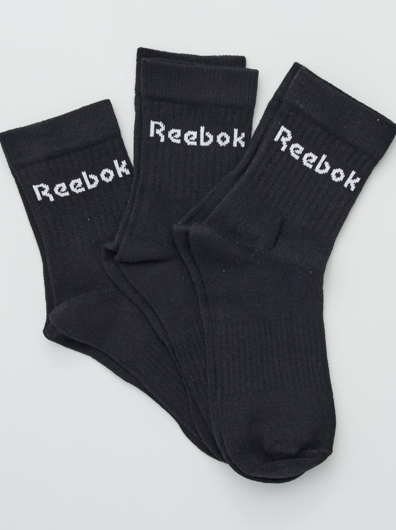 3 paires de chaussette 'Reebok' noir - Kiabi