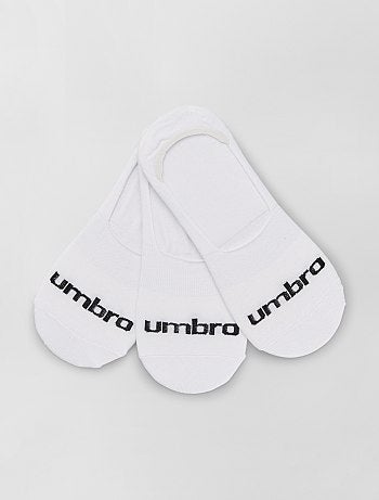 3 paires de chaussettes invisibles 'Umbro'