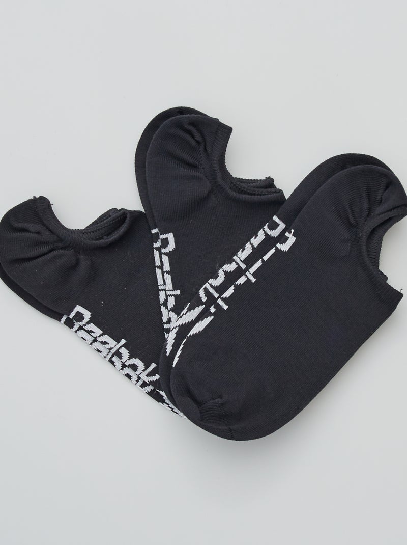 3 paires de chaussettes 'Reebok' noir - Kiabi