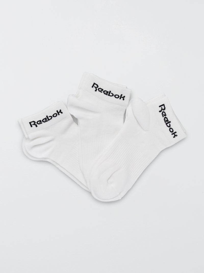 3 paires de socquettes 'Reebok' blanc - Kiabi